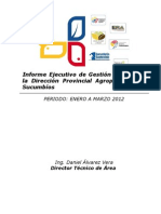 Informe Gestion Tecnica Dps-Magap-1er Cuatrimestre-2012