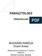 Pendahuluan Parasitologi