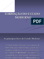 Formação do Estado Moderno