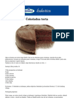 MEGGLE Kuharica - Čokoladna Torta