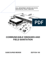 Us Army Medical Communicable Diseases Field Sanitation