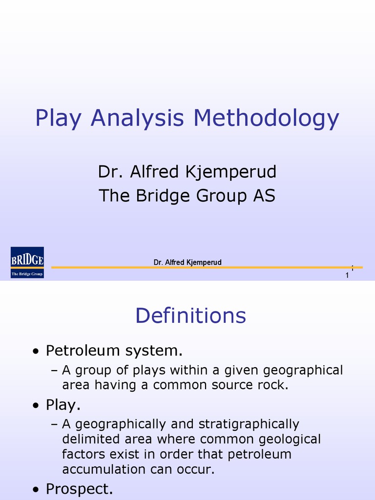 Play Fairway Analysis Methodology | PDF | Petroleum Reservoir | Fault ...