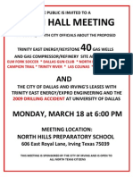 Irving Town Hall Meeting