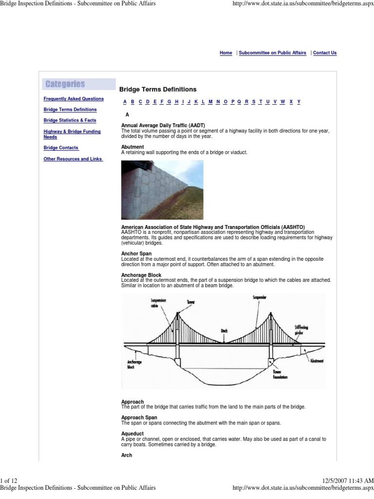 Bridge Construction Terminology.pdf Truss Bridge