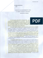 Protocolo Brasil-Argentina 1857 Escaneado Imprenta