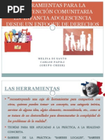HERRAMIENTAS PARA LA INTERVENCIÓN EN INFANCIA Y ADOLESCENCIA