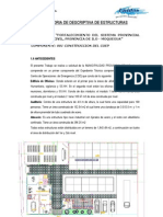 Memoria Descriptiva de Estructuras