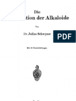 Die Fabrikation der Alkaloide -  Julius Schwyzer 