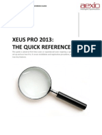 Aexio Xeus Pro 2013 Quick Guide