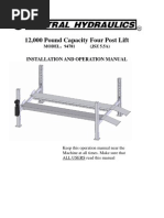 Download 4 Post Lift Manual by Orange Motors SN130355429 doc pdf