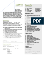 Administrative Assistant Resume Template