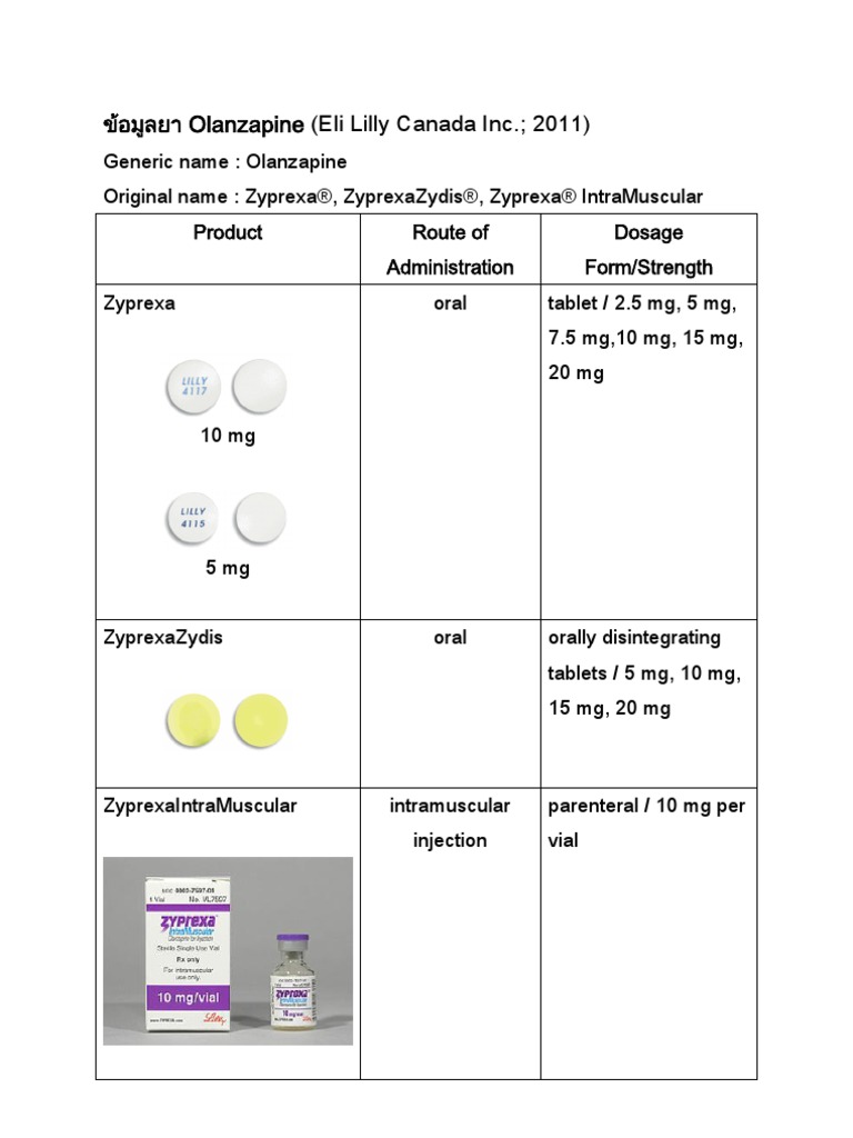 order zyprexa canada