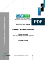 Airspan FlexNET ASN-900 User Guide Access Products 2.2 v1.0