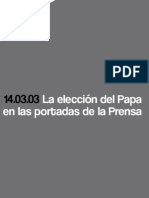 La Elección Del Papa en Las Portadas de La Prensa