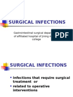 Surgical Infections: Gastrointestinal Surgical Department of Affiliated Hospital of Jining Medical College