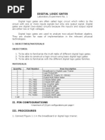 Download Logcira114 Lab Experiment  1 - Digital Logic Gates by LouieMurio SN130386285 doc pdf