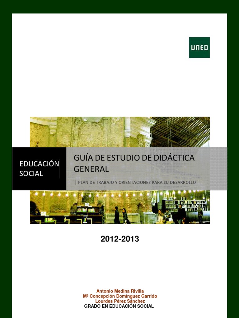 1579263988?v1 - Didбctica general formaciуn bбsica para profesionales de la educaciуn (Antonio MEDINA RIVILLA) (Concepciуn DOMНNGUEZ GARRIDO) - (Audiolibro Voz Humana)