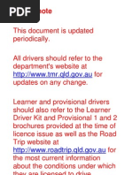 Download Queensland Drivers Handbook by drivershandbooks SN130401509 doc pdf
