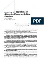 O Sintoma Na Obra de Freud