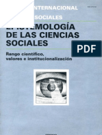 Epistemología de Las Ciencias Sociales 1