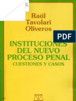53965405 Instituciones Del Nuevo Proceso Penal TAVOLARI