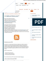 Cómo Crear Un Feed RSS Con MySQL y PHP