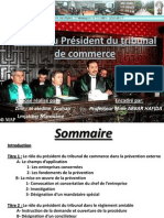 Le Rôle Du Président Du Tribunal Dans La