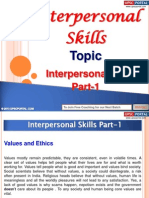 Interpersonal Skills Part 1