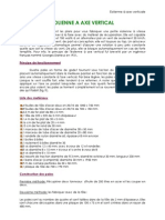 Eolienne A Axe Vertical Plans PDF