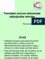 Teorijske Osnove Elemenata Odb Tehnike