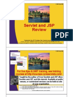 Servlet and JSP Servlet and JSP Review: For Live Ajax & GWT Training, See Training THTT// LT