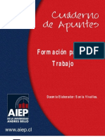 FORMACIÓN PARA EL TRABAJO - COM114 Cuaderno de Apuntes