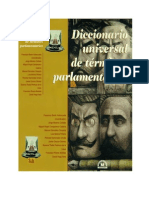 Diccionario universal de términos parlamentarios