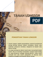 TANAH LONGSOR