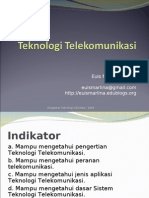 Materi 8 - Teknologi Telekomunikasi