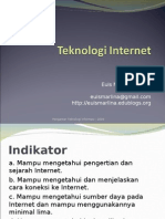 Materi 9 - Teknologi Internet
