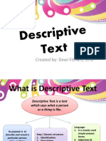 Descriptive Text 