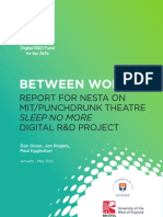 Between Worlds: Report For Nesta On Mit/Punchdrunk Theatre Digital R&D Project