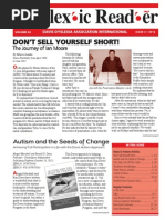 Download The Dyslexic Reader 2012 - Issue 62 by Davis Dyslexia Association International SN130468245 doc pdf