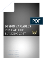 Design Variables That Affect Building Construction