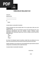 Contoh Undangan Syukuran Keberangkatan Haji