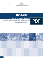 Curriculum Nacional Base - Anexo