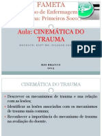 Cinemática do trauma em acidentes