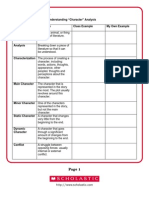 Character Analysis