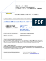 Mckinley Elementary School Joint Use Improvements