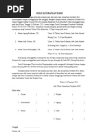 Contoh Surat Perrnyataan Warisan