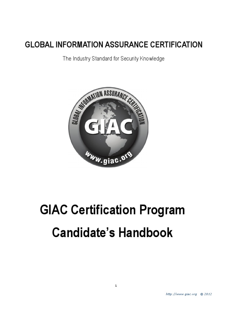 Certification Candidate Handbook | PDF | Certification | Professional ...