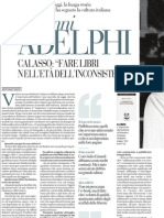 Cinquant’anni di Adelphi. Un marchio che ha segnato la cultura italiana - La Repubblica 15.03.2013