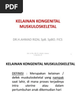 Download KELAINAN KONGENITAL MUSKULOSKELETAL by ranti SN130502014 doc pdf