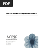 JNCIA-Junos Study Guide-Part 1: Worldwide Education Services Worldwide Education Services